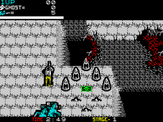 Ghostbusters screenshot 4 for ZX Spectrum